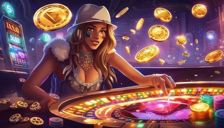 Tampilan antarmuka slot online rajaplay yang modern dan mudah dinavigasi di layar smartphone